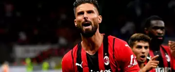 Milan remercie Giroud / Coupe d'Italie (huitièmes de finale)