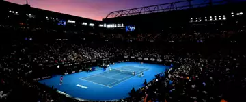 Neuf bleus sur le court de tennis lundi