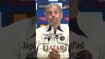 😭😭Une réponse LUNAIRE signée Luis Enrique #shorts #football #psg #paris #mbappe