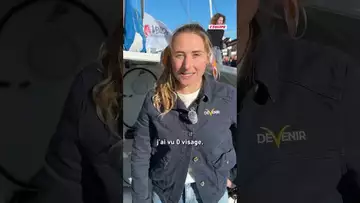 ⛵️Violette Dorange face à sa nouvelle popularité ! #vg2024 #vendéeglobe
