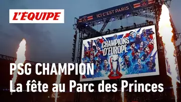 CÉLÉBRATIONS DU PSG : La fête au Parc des Princes avec la présentation du trophée de la LDC