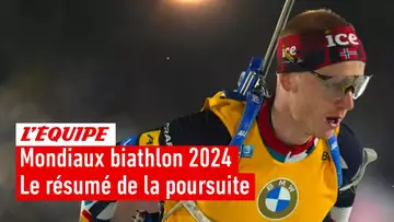 Le résumé de la poursuite en vidéo - Biathlon - Mondiaux (H)