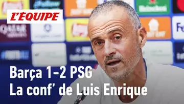 Barça 1-2 PSG - Luis Enrique : "On a fait un grand match"