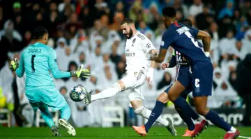 Benzema-PSG, le match commence