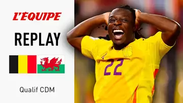 Qualif Mondial 2026 : Le replay du match incroyable entre la Belgique et le Pays de Galles