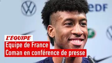 Équipe de France - Coman refuse de commenter l'actualité politique : "On se concentre sur le foot"