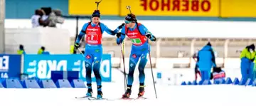 La France et ses meilleurs éléments dans le relais mixte de biathlon