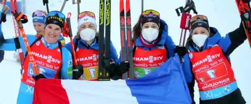 Biathlon - Relais à Ruhpolding (F) : les Françaises sont contentes d'avoir "fait le job".