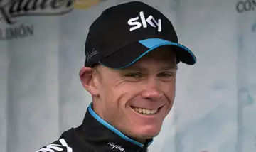 Christopher Froome spectateur du Paris-Nice !