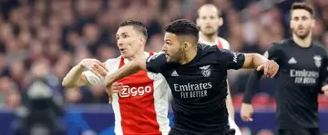 Ligue des champions (8e match retour) : Benfica crucifie l'Ajax et se qualifie pour les quarts de finale