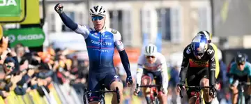 Paris-Nice (E2) : Jakobsen plus fort que Van Aert au sprint