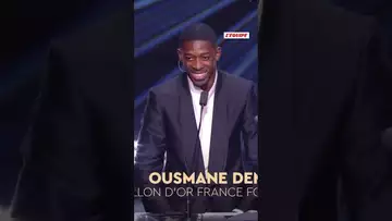 ​👑​ LES PREMIERS MOTS d'Ousmane Dembélé après son sacre au Ballon d'Or #ballondor #dembele