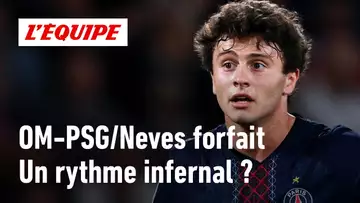 OM-PSG : Joao Neves forfait, est-ce la blessure de trop à Paris ?