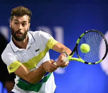 Benoît Paire bat Yoshihito Nishioka durant l’ATP Dubaï