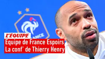 Équipe de France Espoirs - Cherki appelé, Mbappé, JO 2024...La conférence de presse de Thierry Henry