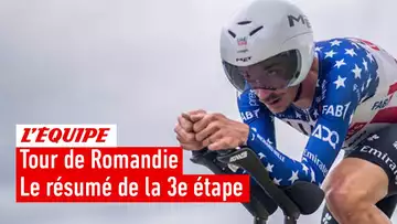 Le résumé de la 3e étape - Cyclisme - Tour de Romandie