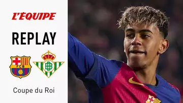Coupe du Roi : Le replay de la manita du Barça contre le Betis Seville