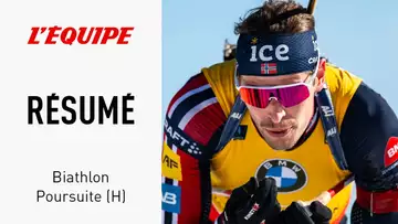 Le résumé de la poursuite à Oslo - Biathlon - CM (H)