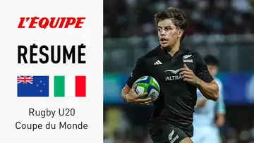 Rugby U20 : la Nouvelle-Zélande assure l'essentiel face à l'Italie