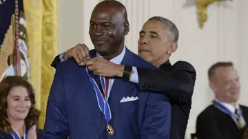Barack Obama fait pleurer Michael Jordan