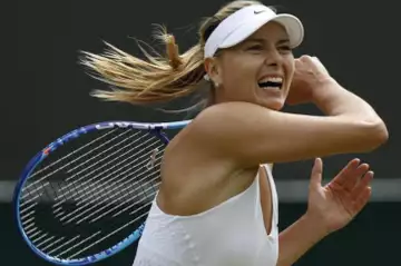 Maria Sharapova revient sur le terrain à Las Vegas