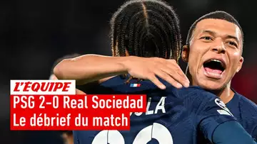 PSG 2-0 Real Sociedad : Le débrief du match aller dans L'Équipe du Soir