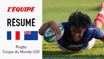 Coupe du monde Rugby U20 : Les Français chutent face à la Nouvelle-Zélande dans un match à suspens