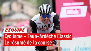 Cyclisme - Ayuso pique la victoire à Grégoire d'un poil : le résumé de la course en Archèche