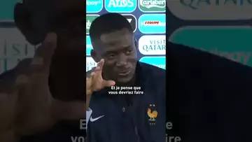 🤣🇫🇷🇪🇸 "Il est fort le petit en communication !" #konate #equipefrance #shorts