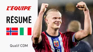 Qualifs Coupe du monde 2026 - La Norvège étrille l'Italie grâce à Haaland