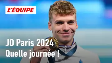 JO Paris 2024 - Marchand légendaire, des médailles à gogo... Le débrief de la journée historique