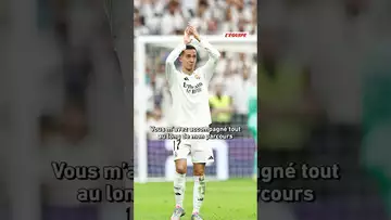 💬 Lucas Vazquez a fait ses adieux officiels au club Merengue avec une grande émotion #shorts #madrid