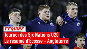 Tournoi des Six Nations U20 - L'Écosse surpasse l'Angleterre dans un choc de combattants