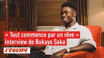 Notre interview du joueur anglais d'Arsenal Bukayo Saka