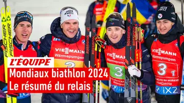Mondiaux biathlon 2024 - Les Bleus décrochent le bronze au terme d'un relais complètement fou