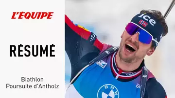 Le résumé de la poursuite d'Antholz - Biathlon - Coupe du monde (H)