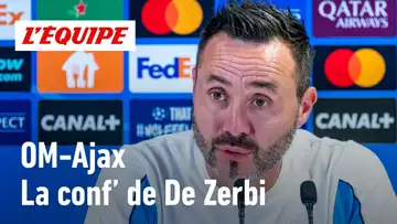OM-Ajax - Roberto De Zerbi : "L’OM peut exister dans cette Ligue des champions"