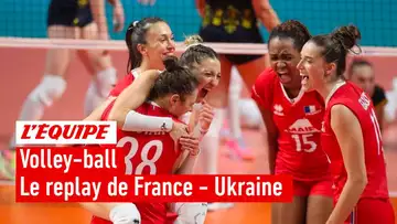 Volley-ball - Préparation Paris 2024 : Le replay de la défaite des Bleues contre l'Ukraine