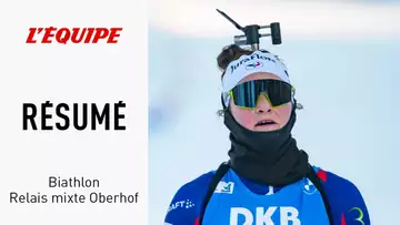 Le résumé du relais mixte d'Oberhof - Biathlon - CM