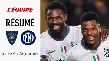 Serie A 2024-25 - L'Inter Milan se balade à Lecce avec un festival offensif