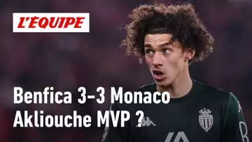 Benfica 3-3 Monaco : Maghnes Akliouche est-il l'homme du match malgré l’élimination ?