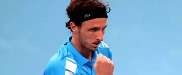 ATP - Adélaïde 2 : Rinderknech en quart de finale, Bonzi s'effondre