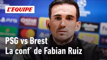 Ligue des champions - "Je ne me sens pas comme un leader" : la conf' de Fabian Ruiz avant PSG-Brest