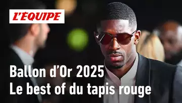 Ballon d'Or 2025 - Ousmane Dembélé, Lamine Yamal, DJ Snake, Ronaldinho : le meilleur du tapis rouge