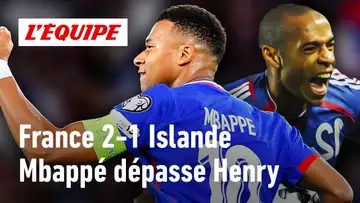 France 2-1 Islande : Mbappé devant Thierry Henry, un moment historique ?