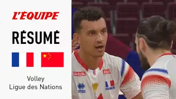 Volley-ball - L'équipe de France se fait peur mais vient à bout de la Chine et continue son aventure