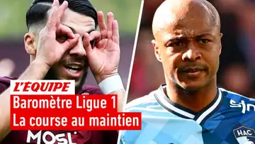 Ligue 1 : Le baromètre de la course au maintien