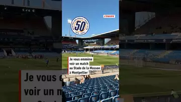 🙁 Je vous emmène voir un match au stade de la Mosson à Montpellier #football #ligue1 #shorts