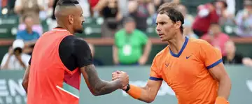 ATP - Indian Wells : Kyrgios s'excuse et provoque, Nadal met les choses au clair