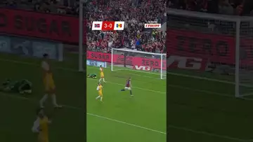 🤯 LE QUINTUPLÉ du cyborg norvégien Haaland contre la Moldavie #foot #haaland #norvège